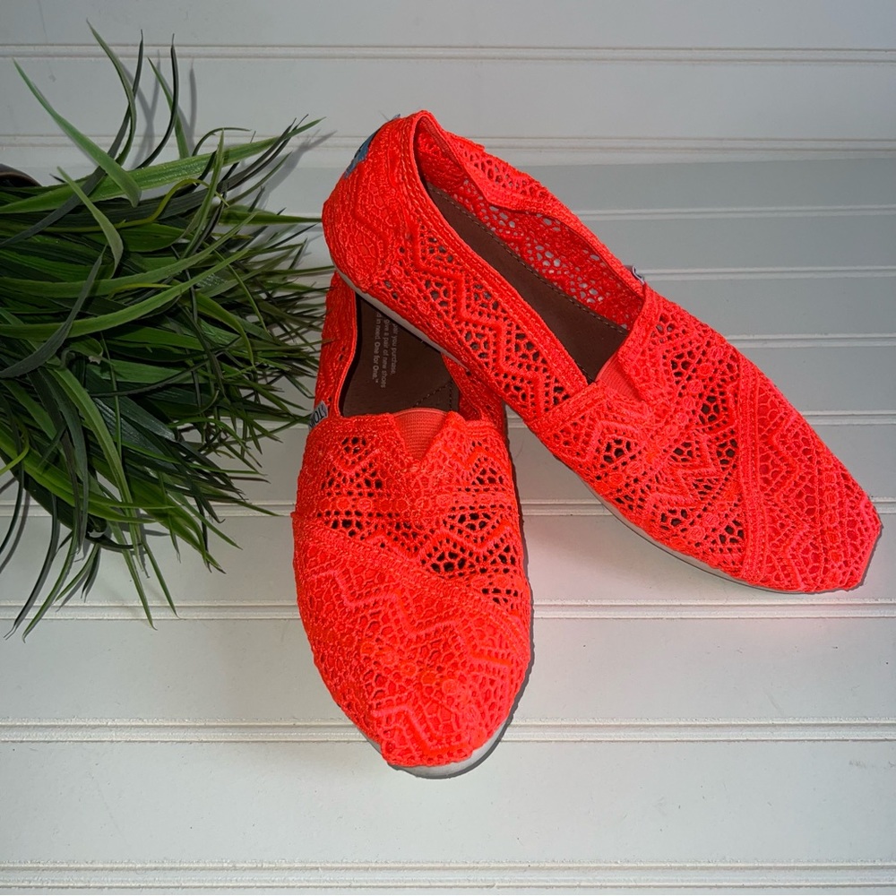Toms Alpargata Moroccan Crochet shoes